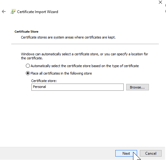 SQL Server Network Traffic Encryption (TLS)